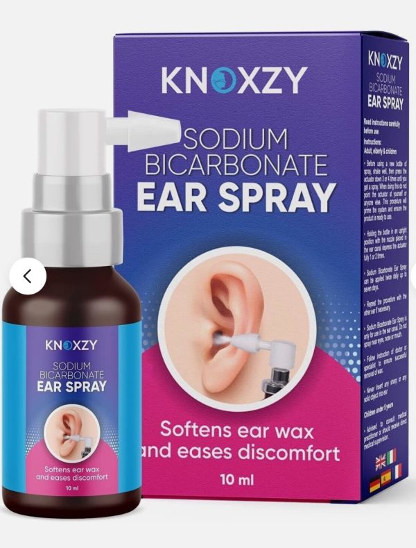 Knoxzy Bicarbonate of Soda Ear Spray